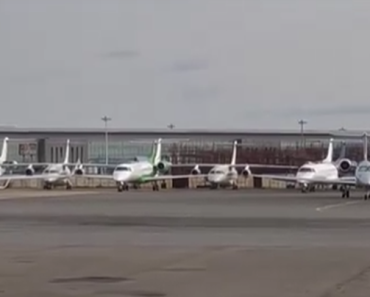 Presidential Inauguration: Check out the private jets of dignitaries at Abuja airport (video)