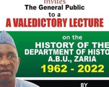 ABU, Zaria Set to Tell the History of History