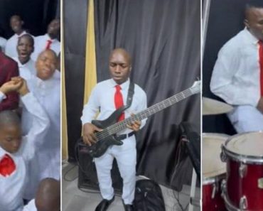 “Instrumentalists, everybody is blind” – Church with only visually impaired people causes stir -VIDEO
