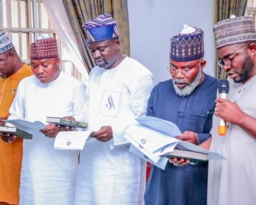 BREAKING: Gov. Bello Administers Oath Of Office On Returning Appointees