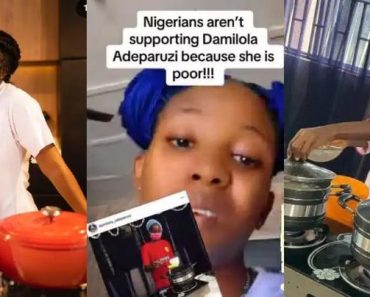 EXCLUSIVE: “If you can’t support her, then let her be” – Nigerian lady calls out those berating chef Dammy (Video)