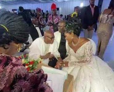 JUST IN: Inside Oluseye Oladejo And Oluwatoyin Ramon’s High Society Wedding In Lagos