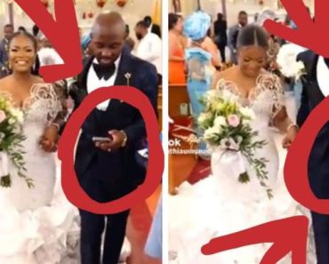JUST IN: “This marriage is over” check what people noticed about this groom that left them talking