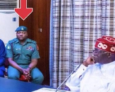 Photo of President Tinubu’s ADC seating instead of standing causes stir