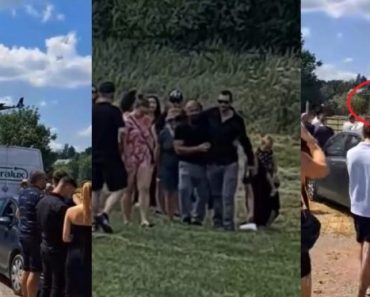 JUST IN: Man who faked his death, turns up at his own funeral in a helicopter to teach his family a lesson (video)