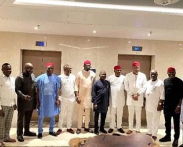 BREAKING: Abia National Lawmakers Meet Otti, Pledges Support