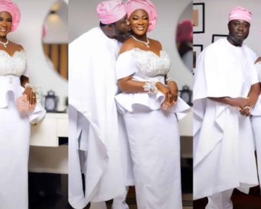 EXCLUSIVE: Mercy Johnson proudly shows off her husband as he resumes office