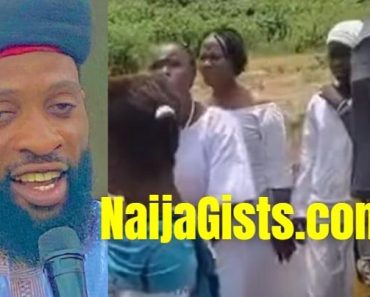 BREAKING: Video: Muslim Cleric Attacks Osun Traditional Worshippers Performing Religious Sacrifice In Ilorin