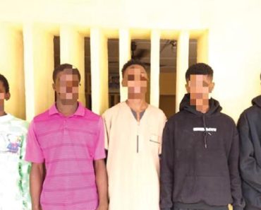 BREAKING: Five suspects nabbed during cult initiation in Lagos hotel