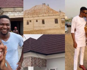 BREAKING: “Things we like to see” – Young Nigerian couple builds their house less than 6 months of marriage