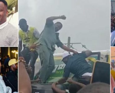 BREAKING: Mammoth crowd as Zubby Michael and Cubana Chief Priest storm Alaba International Market, Lagos -VIDEO