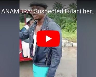 JUST IN: Suspected Fulani herdsmen on rampage in Anambra [VIDEO]