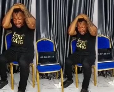 Cry-a-thon: Nigerian man goes partially blind during attempt to break Guinness World Record