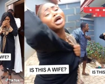 Drama as Husband busts hotel, finds wife cheating with another man
