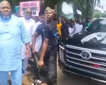Asari-Dokubo Turned Up In ₦200m Armored Toyota Land Cruiser To Show Support For Tinubu (Photos)