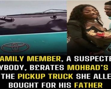 JUST IN: Family member, a suspected b¥sybody, b£rates Mohbad’s wife over the pickup truck she allegedly bought for his father