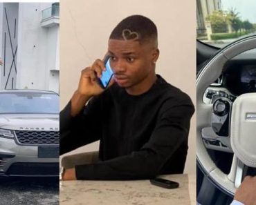 (Video) Ola of Lagos buys himself a brand new Range Rover.