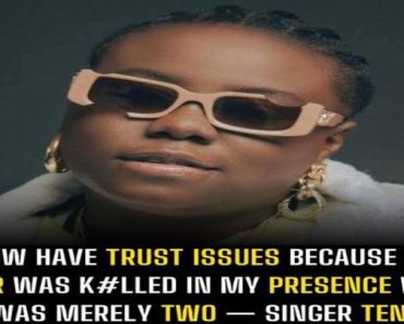 JUST IN: I now have trust issues because my father was k#lled in my presence when I was merely two — Singer Teni