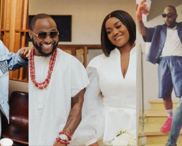 JUST IN: Welcome Back, Isreal DMW prostrates as Davido returns to Nigeria after welcoming twins with Chioma in USA