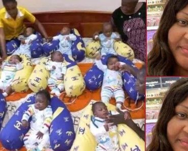 Nigerian Woman Delivers 9 Babies At Once