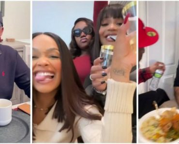 BREAKING: Chioma, Davido’s dad, B-red, celebrate Thanksgiving with family members in United States – VIDEO