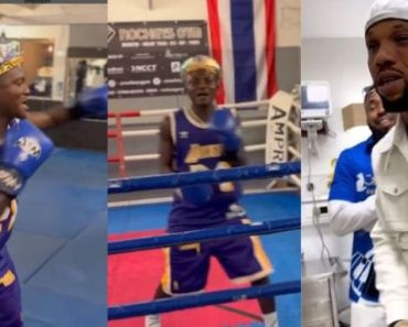 BREAKING: ‘I will be@t you up” – Portable tells Charles Okocha as he visits boxing arena amid claims of N20 million naira rip-off (Video)
