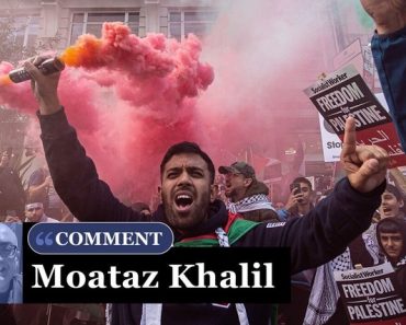 This is why many Palestine protesters have no respect for war memorials – Moataz Khalil