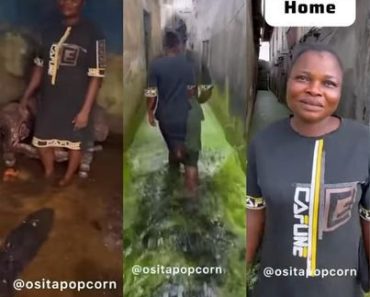 JUST IN: Heartbreaking Video: See The Living Condition Of A Lady Who Pays Twelve Thousand Naira Per Year For An Apartment That Got The Internet Buzzing (Video)