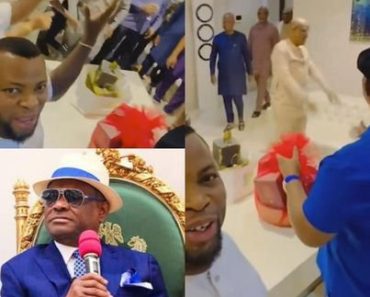 JUST IN: Senators, LGA Chairmen, and Rivers Assembly Members Surprise FCT Minister Wike On His 59th Birthday In Abuja – Heartwarming Video