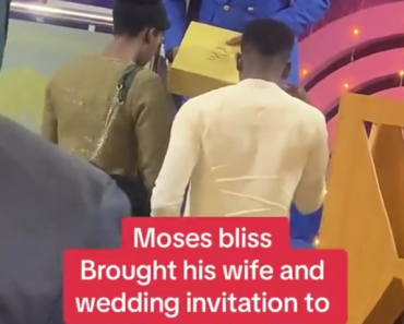 BREAKING: Gospel Singer Moses Bliss And Fiancee Marie Take Their Wedding Invites For Prayers…