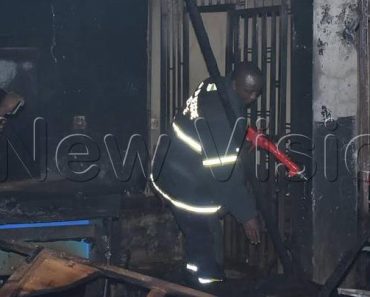 Police put out destructive fire at popular Entebbe bar