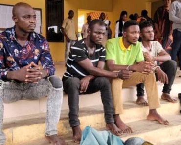 JUST IN: Jungle justice: Police parade suspected killers of ‘internet fraudster’ in Ondo