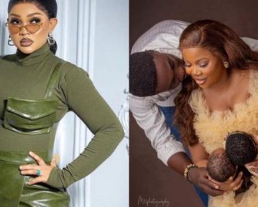 “You Picked Me, Polished Me and Didn’t Give Up On Me” Adeniyi Johnson Grateful To Mercy Aigbe As She Blesses His Twins With Generous Gift
