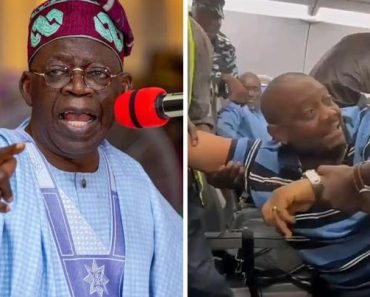BREAKING: Identity Of Man Opposing Tinubu’s Swearing In At Airport Unveiled