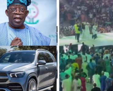 JUST IN: “Administration Never Start We Don Dey See Doings”: Lucky Man Wins A Car At Tinubu’s Pre-Inauguration Concert in Abuja