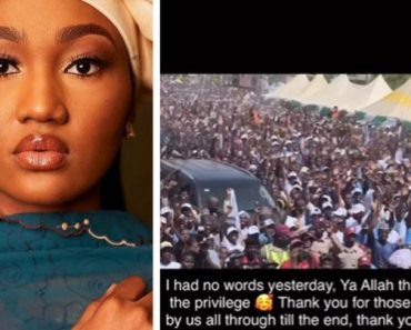 Thanks For Congratulating Us For A Beautiful Ending – Buhari’s Daughter Tells Supporters