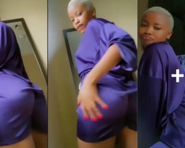 SHS student raises concerns as she shakes her nyash in nightwear on social media (watch)