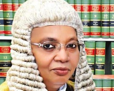 BREAKING: Justice Bulkachuwa queues behind husband, denies compromising while in office