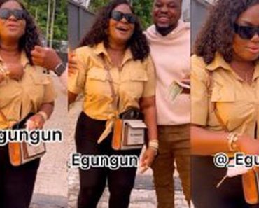 BREAKING: ‘Money dey APC campaign’ – Reactions as Eniola Badmus clads in outfit worth N17 million