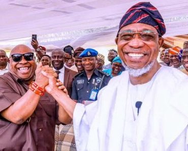 JUST IN: HOMECOMING: Aregbesola can not continue to babysit Adeleke forever