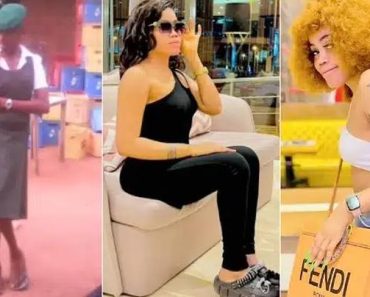 JUST IN: “My ex asked me to work on myself” – Lady shares transformation to ‘yellow pawpaw’ in few years (Photos)