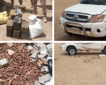 BREAKING: See Niger Troops Intercept Another Weapons Shipment Bound For ISWAP