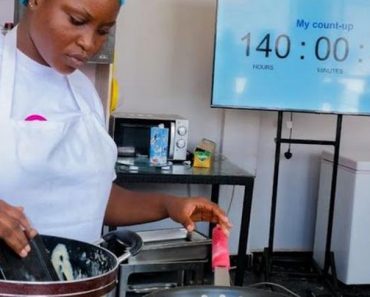 BREAKING: Ondo Chef Complètes 150 Hours Cook-A-Thon
