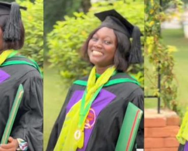 BREAKING: “She said she won’t forgive me if she failed” – Man who got wife pregnant in her final year celebrates her successful graduation [Video]