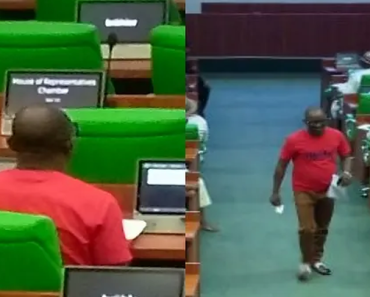 Watch Newly Elected Lawmaker Walked Out Of Reps Sitting For Improper Dressing