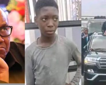 BREAKING: Nigerians fume as young boy who was promised heaven and earth during presidential election is neglected