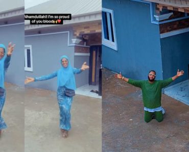 BREAKING: “I’m so proud of you blood” – Trinity Guy’s triplet sister celebrate him as he acquire a new house