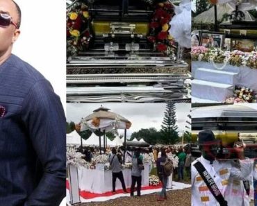 BREAKING: Tears flow as actor, Saint Obi is finally laid to rest in Imo State (Photos and Video)