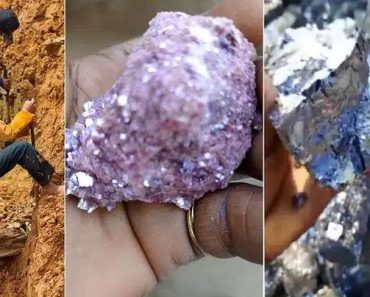 WATCH; “So much money” – Lucky Nigerian workers dig out expensive Lithium from ground in Edo state (Video)