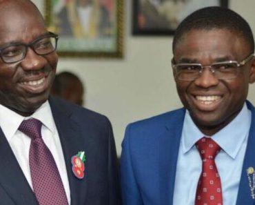Edo Deputy Governor Shaibu Attempts to Force His Way into Obaseki’s Office